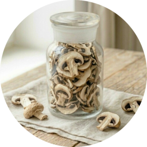 Champignons getrocknet