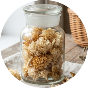 Fette Henne getrocknet